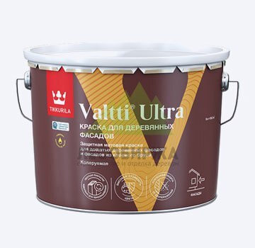 Tikkurila Valtti Ultra краска для деревянных фасадов матовая