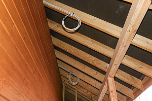 Элегантный банный комплекс с террасой 