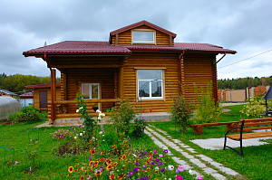 покраска дома на объекте 6