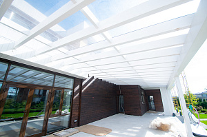 крашенный фасад