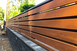 забор шахматка