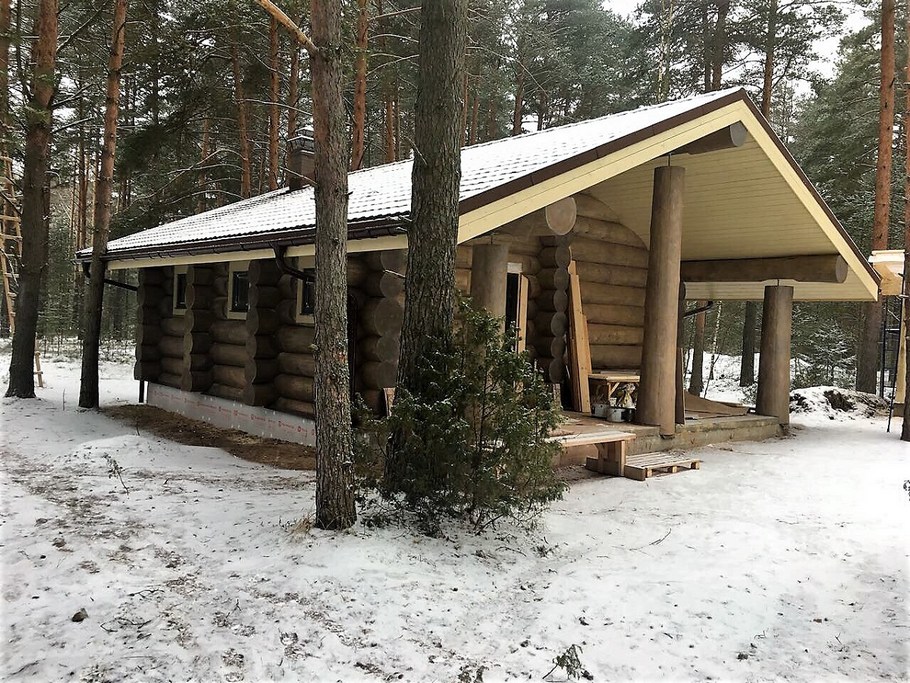Финская надежность и мастерство ЛесоБиржи - СПб: покраска планкена, которая не подведет