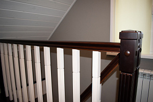 лестница из лиственницы 26