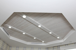 лиственница в интерьере