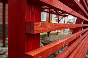 навесы из дерева