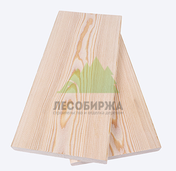 Планкен из лиственницы прямой сорт ЭКСТРА 190x20x4000