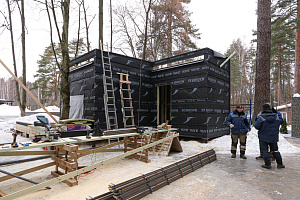 Гостевой дом в Янино: Идеальное слияние с лесным ландшафтом