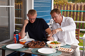 Кикино: перешлифовка и перекраска фасада системой Renner с ресурсом до 10 лет