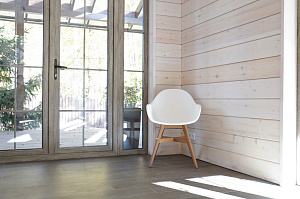 Комплексная отделка дома имитацией бруса 