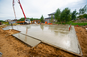 фундамент из бетона