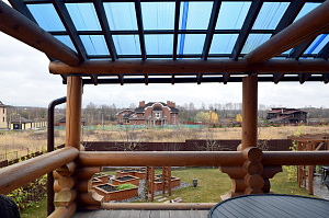 бревно осень