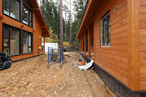 Элегантный банный комплекс с террасой 