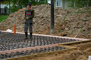 заливка бетона