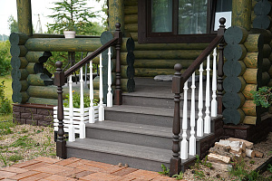 Баня мечты в Бобровом: комплексная отделка и покраска сруба