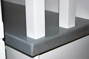 цельноламельный мебельный щит для ступеней