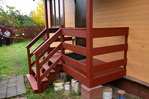 крашеное крыльцо