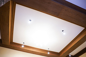 Фальшбалки из МДФ шпон дуба: Мастерство и Стиль для загородного дома в Михайловской горке