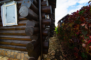 баня бревенчатая