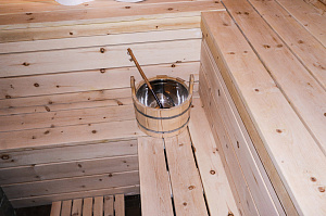 Баня мечты в Бобровом: комплексная отделка и покраска сруба