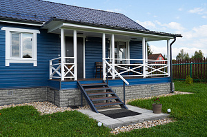 Кикино: перешлифовка и перекраска фасада системой Renner с ресурсом до 10 лет