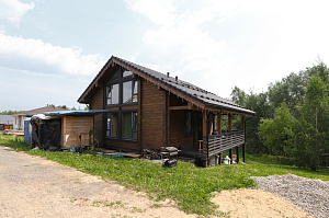 253 м² безупречного фасада под ключ для элитного поселка в Подмосковье