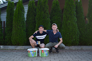 Финская надежность и русское брусовое зодчество: реставрация дома в Никольском краской Tikkurila Vinha