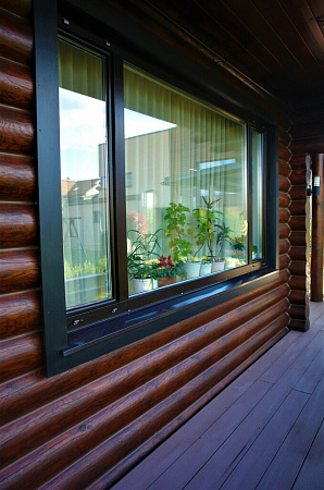 покраска дома и шлифовка дома