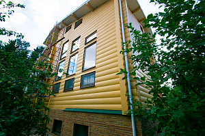 дом из блок хауса