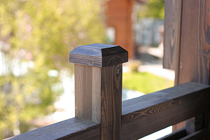 Фасад в стиле Шале: Изысканный коттедж в Новом Щеглово от Лесобиржи-Спб