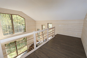 Комплексная отделка дома имитацией бруса 