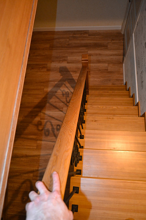 лестница деревянная
