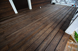 терраса с патиной