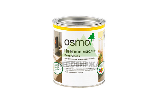 Цветное масло для дерева OSMO Dekorwachs - 0.75 л