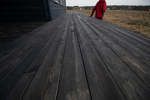 террасная доска в сорте с