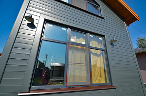 реставрация фасада компанией лесобиржа