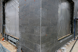 дом из керамогранита