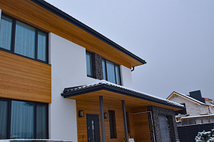 комбинированный планкен и штукатурки 5