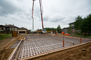 заливка фундамента цена