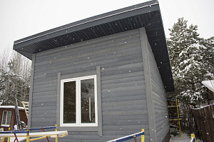 аркасная баня, которая быстро прогревается и долго держит тепло: проект с винтовым фундаментом и качественным утеплением