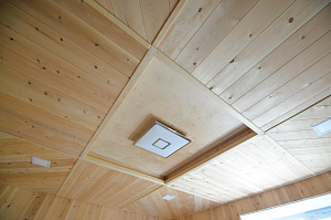 отделка кедровой вагонкой