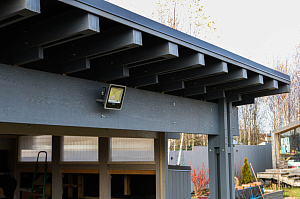 Укладка кровли