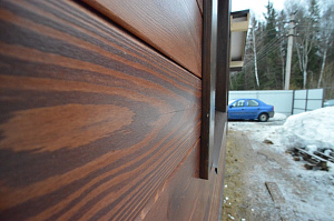 Планкен на фасаде