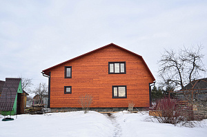 отделка планкеном фасада