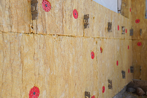 Фасад и баня в стиле 