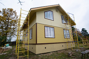 покраска на обьекте лесобиржа