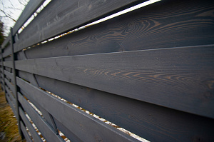 брашировка забора