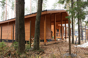 Элегантный банный комплекс с террасой 