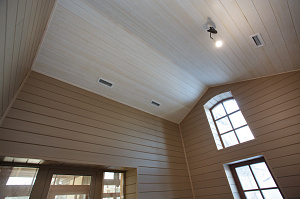 отделка имитацией бруса