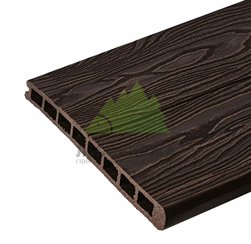 Ступень пустотелая ДПК TalverWood 3D 310х25х4000, венге