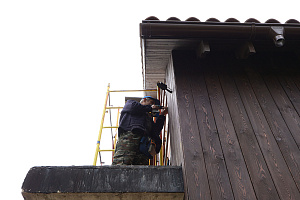 Вентилируемый фасад, свайно-винтовой фундамент террасы и новая кровля: почему этот проект в Белладжио прослужит десятилетиями